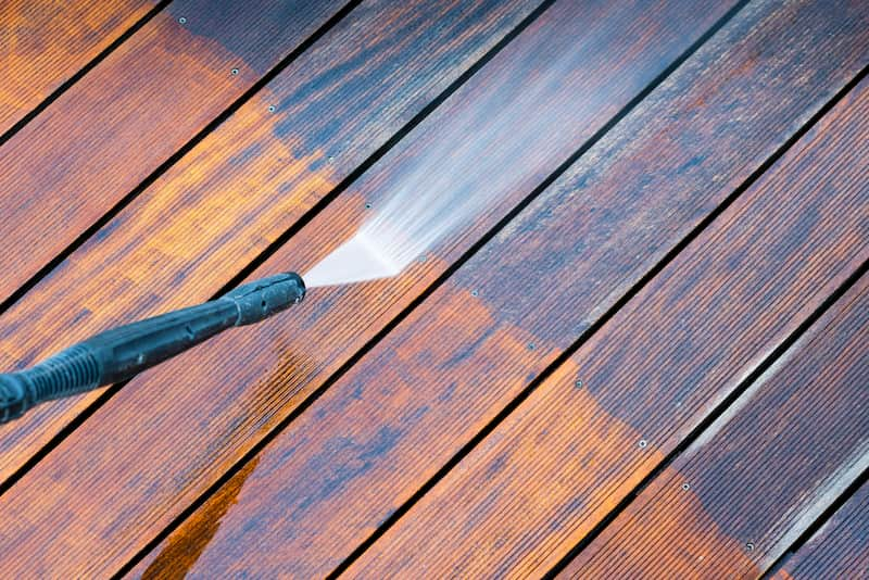 Deck Cleaning